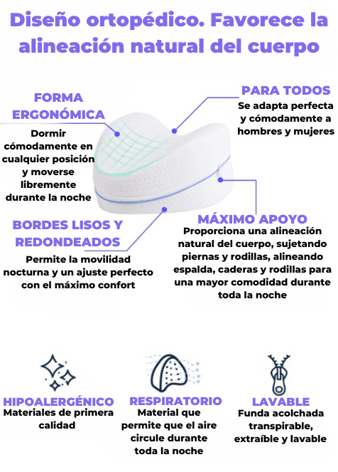 almohada terapéutica para espalda