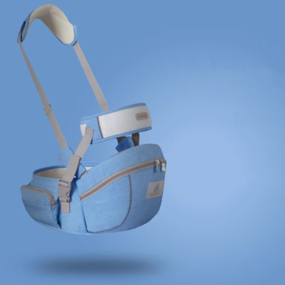 Portabebé con Asiento de Cadera Seguro