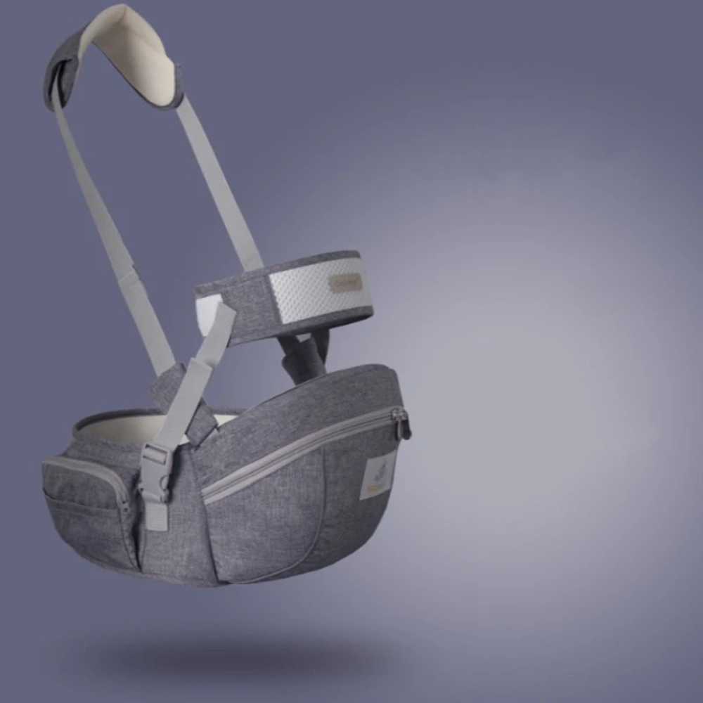 Portabebé con Asiento de Cadera Seguro