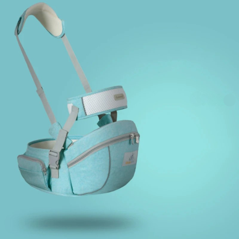 Portabebé con Asiento de Cadera Seguro