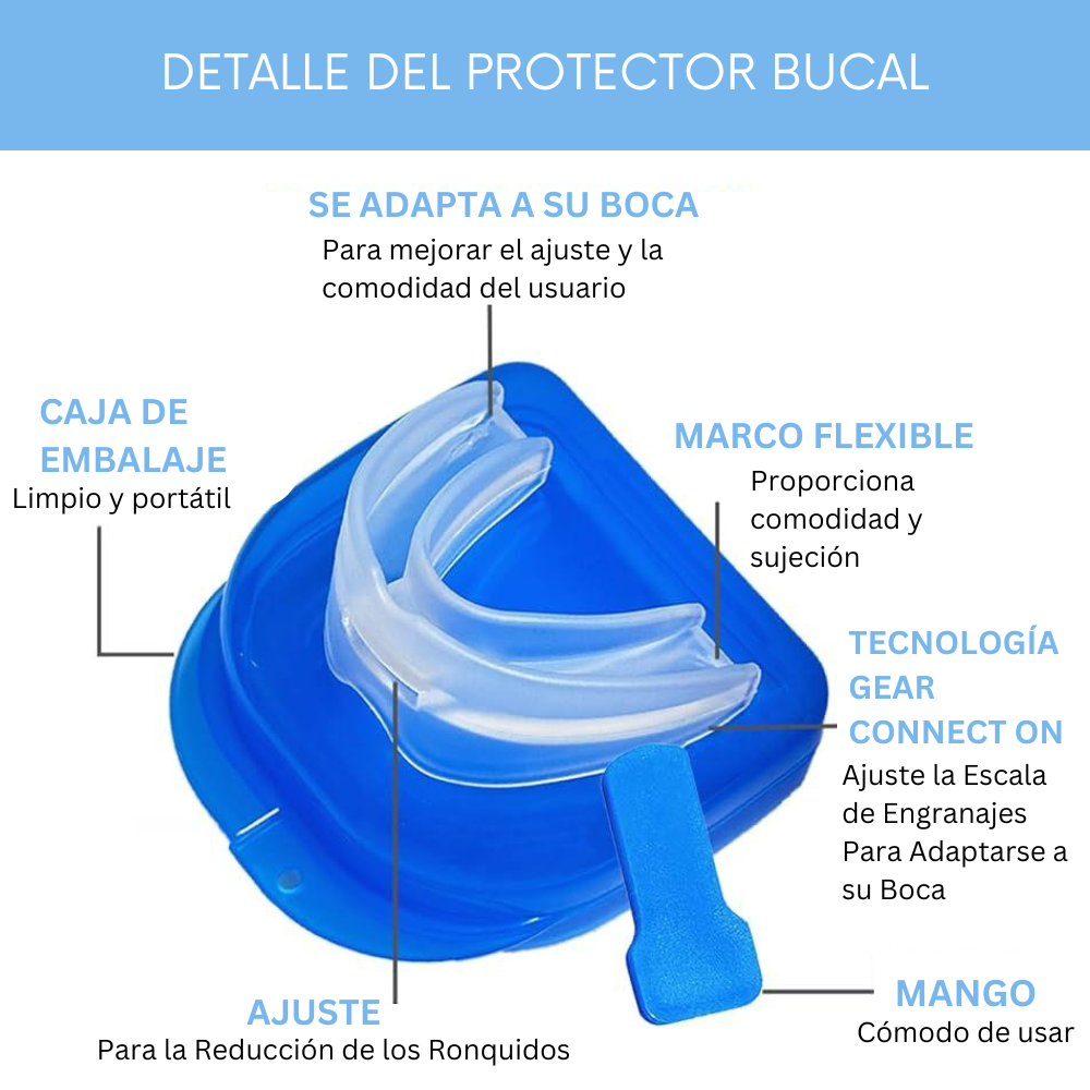 Protector Bucal Anti-Ronquidos Plus