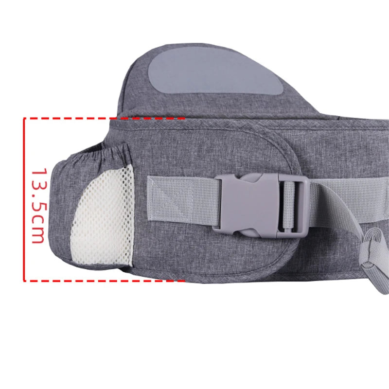 Portabebé con Asiento de Cadera Seguro