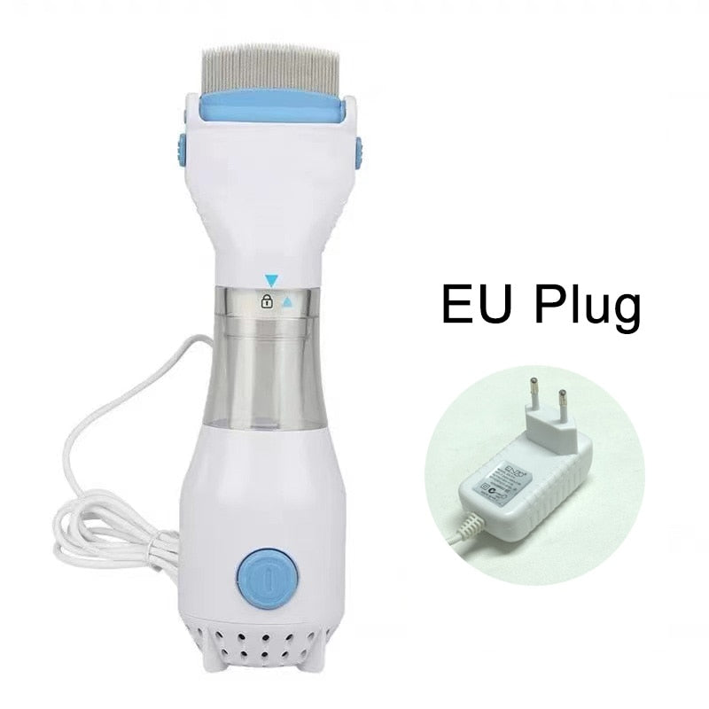 Peine Eléctrico Antipiojos y Liendres – Seguro para Bebés